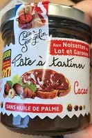 Mängden socker i Pate a tartiner noisette cacao