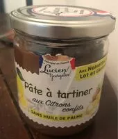 Mängden socker i Pate a tartiner aux citrons confits