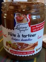 Mängden socker i Pâte à tartiner Crêpes dentelles