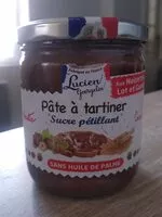 Mängden socker i Pâte a tartiner. Sucre pétillant