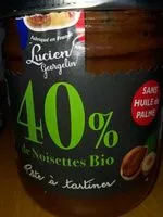 Mängden socker i Pate à tartiner Lucien Geogelin