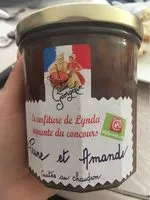 Mängden socker i Confiture Prune et Amande