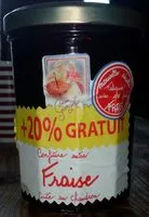 Mängden socker i Confiture extra Fraise