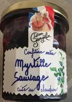 Mängden socker i Confiture extra myrtille sauvage cuite au chaudron
