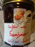 Mängden socker i Confiture Extra Framboise cuite au chaudron