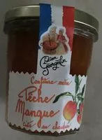 Mängden socker i Confiture pêche mangue