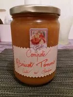 Mängden socker i Compote Pommes Abricot