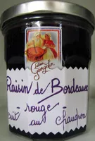 Mängden socker i Raisin de Bordeaux rouge cuit au chaudron