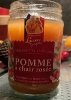 Mängden socker i Pomme a chair rosee