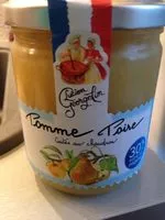 Mängden socker i Compote pomme poire