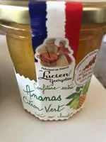 Mängden socker i Confiture extra ananas citron vert