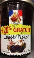 Mängden socker i Confiture Cerises Noires Griottes