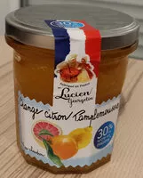 Mängden socker i Fleur de fruit orange citron pamplemousse cuit au chaudron