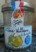 Mängden socker i Poire Williams à la Vanille