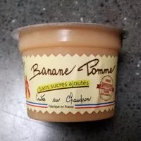 Mängden socker i Purée Banane Pomme