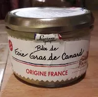 Mängden socker i Bloc de foie gras de canard