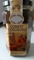Mängden socker i Confit d'oignons