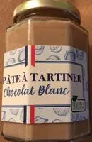 Mängden socker i Pâte à tartiner chocolat blanc