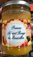 Mängden socker i Pomme abricot rouge du Roussillon
