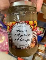 Mängden socker i Pomme d'aquitaine et Chataigne