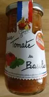 Mängden socker i Sauce Tomate Basilic