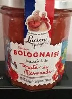 Mängden socker i Sauce bolognaise