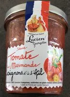Mängden socker i Sauce tomate de Marmande aux oignons et à l'ail