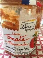 Mängden socker i Sauce tomate de marmande au piment d'espelette