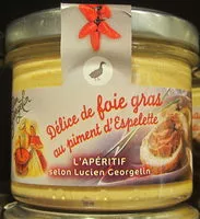 Mängden socker i Délice de Foie Gras au Piment d'Espelette