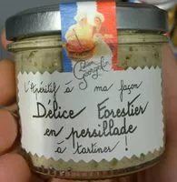 Mängden socker i Délice Forestier en Persillade à tartiner