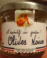 Mängden socker i Tapenade olives noires