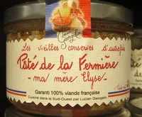 Mängden socker i Paté de la Fermière