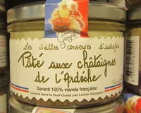 Mängden socker i Pâté aux Châtaignes de l'Ardèche