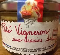 Mängden socker i Pâté Vigneron de Bordeaux