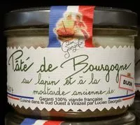 Pâté de Bourgogne au Lapin et à la Moutarde Ancienne de Dijon