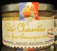 Mängden socker i Pâté Charentais à la Fine Champagne de Cognac