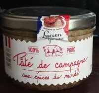 Mängden socker i Pâté de campagne aux épices du monde