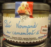 Mängden socker i Pâté Normand au Camembert d'Isigny