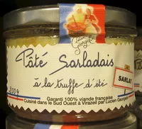 Mängden socker i Pâté Sarladais à la Truffe d'Été