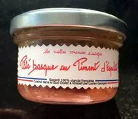 Mängden socker i Paté basque au piment d'Espelette