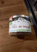 Mängden socker i Pâté de campagne