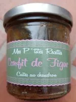 Mängden socker i Confit de figues