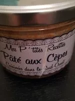 Mängden socker i Pâté aux cèpes