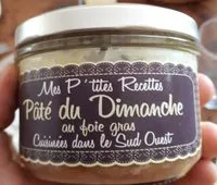 Mängden socker i Pâté du dimanche au foie gras