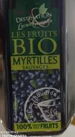 Mängden socker i Les fruits bio - Confiture myrtilles sauvages