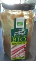 Mängden socker i Les Fruits Bio Rhubarbe 100% Fruits