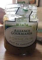 Mängden socker i Alliance Gourmande Pomme/Kiwi
