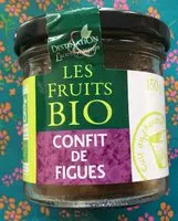 Mängden socker i Confit de figues - Les fruits bio