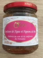Mängden socker i Confiture de figues et pignons de pain