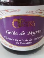 Mängden socker i Gelée de myrte